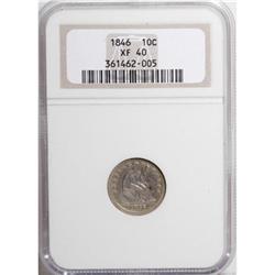 1846 10C XF40 NGC