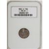 Image 1 : 1864-S 10C MS61 NGC