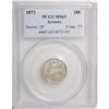 Image 1 : 1873 10C Arrows MS63 PCGS