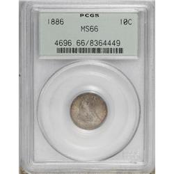 1886 10C MS66 PCGS