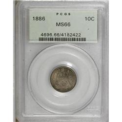 1886 10C MS66 PCGS