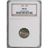 Image 1 : 1891 10C MS66 NGC