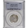 Image 1 : 1831 25C Large Letters AU50 PCGS