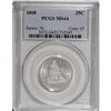 Image 3 : 1868 25C MS64 PCGS