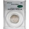 Image 1 : 1876-CC 25C MS64 PCGS