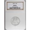 Image 3 : 1879 25C MS66 NGC