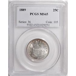 1889 25C MS65 PCGS
