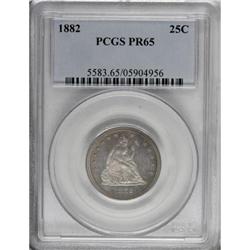 1882 25C PR65 PCGS
