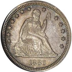 1886 25C PR65 NGC
