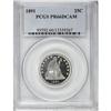 Image 3 : 1891 25C PR66 Deep Cameo PCGS