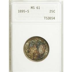 1895-S 25C MS61 ANACS
