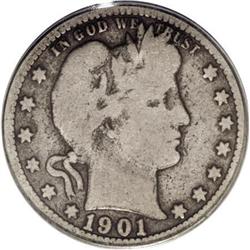 1901-S 25C Good 6 PCGS