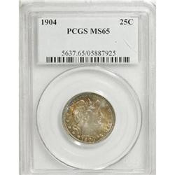 1904 25C MS65 PCGS