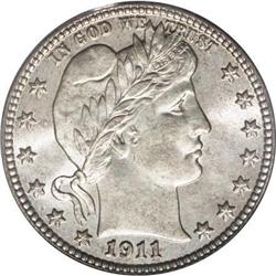 1911-S 25C MS66 PCGS