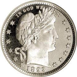 1893 25C PR67 Star Ultra Cameo NGC