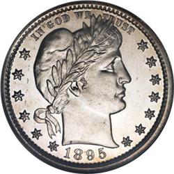 1895 25C PR64 Cameo NGC