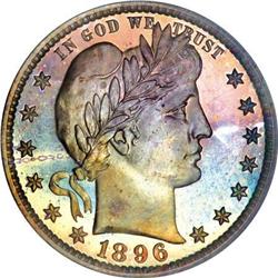 1896 25C PR67 PCGS