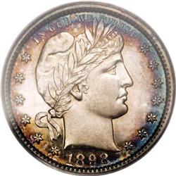 1898 25C PR66 Cameo PCGS
