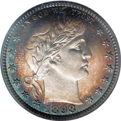 1898 25C PR67 Cameo NGC