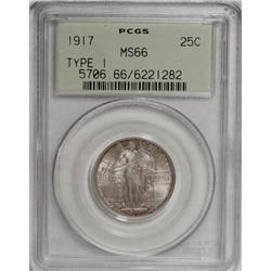 1917 25C Type One MS66 PCGS