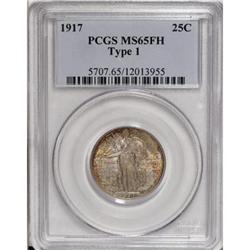 1917 25C Type One MS65 Full Head PCGS