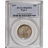 Image 1 : 1917 25C Type One MS65 Full Head PCGS