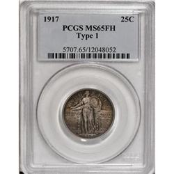 1917 25C Type One MS65 Full Head PCGS