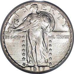 1917-D 25C Type Two MS66 Full Head PCGS