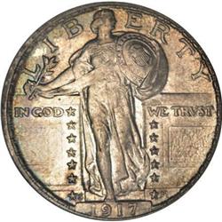 1917-S 25C Type Two MS66 PCGS