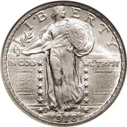 1918-S 25C MS65 Full Head NGC