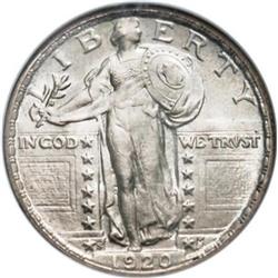 1920-S 25C MS65 NGC