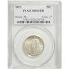Image 3 : 1921 25C MS65 Full Head PCGS