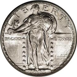 1923 25C MS66 Full Head NGC