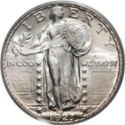 1923-S 25C MS65 PCGS