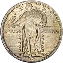 1924 25C MS67 Full Head NGC