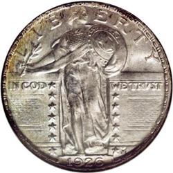 1926 25C MS66 Full Head NGC