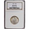 Image 1 : 1927 25C MS66 Full Head NGC