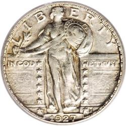 1927-S 25C AU50 PCGS