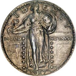 1927-S 25C AU55 NGC