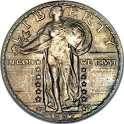 1927-S 25C MS64 NGC