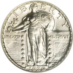 1929-S 25C MS67 Full Head NGC