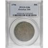 Image 3 : 1794 50C Good 6 PCGS