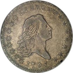 1795 50C 2 Leaves XF40 NGC