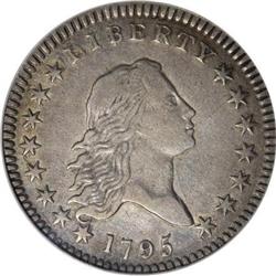 1795 50C 2 Leaves XF45 NGC