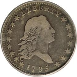 1795 50C 2 Leaves VG10 PCGS