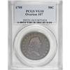 Image 3 : 1795 50C 2 Leaves VG10 PCGS