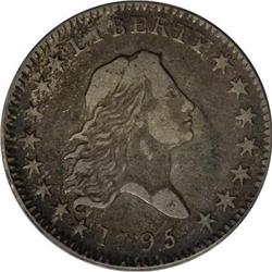 1795 50C 2 Leaves VF35 PCGS