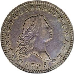 1795 50C 2 Leaves XF40 NGC