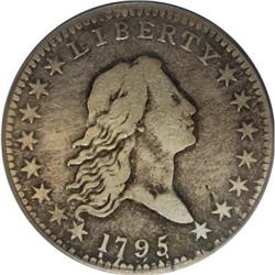 1795 50C 3 Leaves Fine 15 ICG