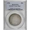Image 3 : 1795 50C 2 Leaves Fine 12 PCGS